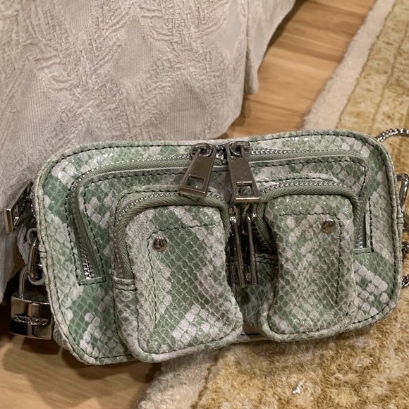 Núnoo Helena Snake Print Crossbody Bag - Picture 3 of 3